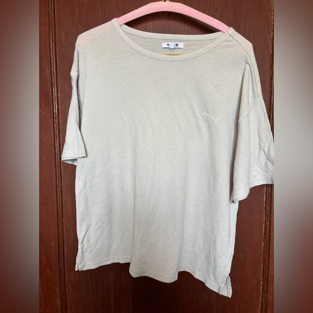 Light Gray Hurley Lounge Top